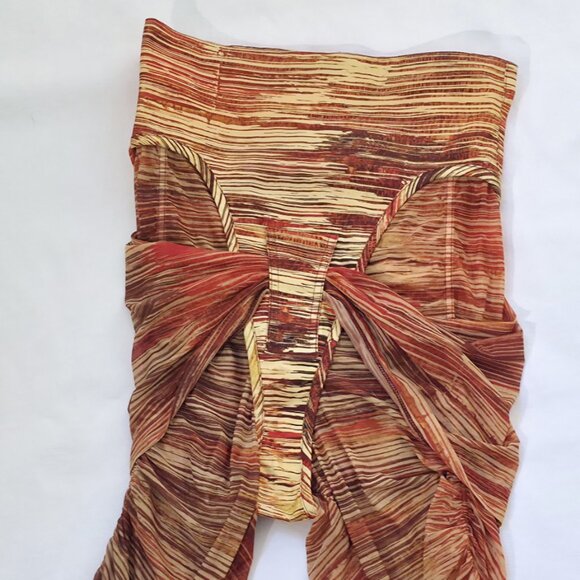 Charlotte Knowles Pulp Shorts in Hard Stripes Red - Picture 7 of 12